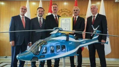 G&Ouml;KBEY Helikopteri Sertifika Teslim T&ouml;reni ger&ccedil;ekleştirildi
