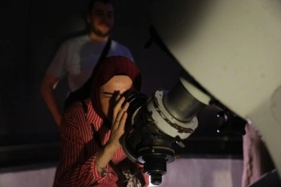 G&ouml;ky&uuml;z&uuml; meraklıları, Ankara &Uuml;niversitesi Kreiken Rasathanesi'nde buluştu