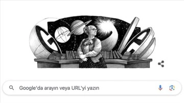 Google'dan Prof. Dr. Nüzhet Gökdoğan'a özel 'Doodle'