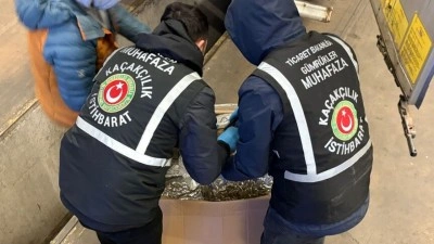 G&uuml;mr&uuml;kler Muhafaza ekipleri uyuşturucu ka&ccedil;ak&ccedil;ılığına ge&ccedil;it vermiyor