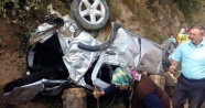 Gümüşhane'de trafik kazası: 1 ölü, 3 yaralı