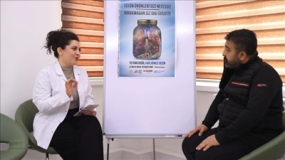 G&uuml;nde 2 paket t&uuml;kettiği sigaradan 10 yıl sonra tedaviyle kurtuldu