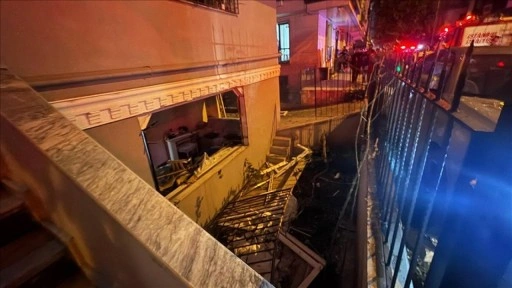 Güngören'de bir binanın bodrum katındaki patlamada 2 kişi yaralandı