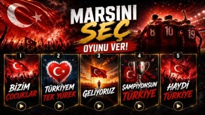 G&uuml;zel sanatlar liselerinin hazırladığı milli takım marşları halk oylamasına sunuldu