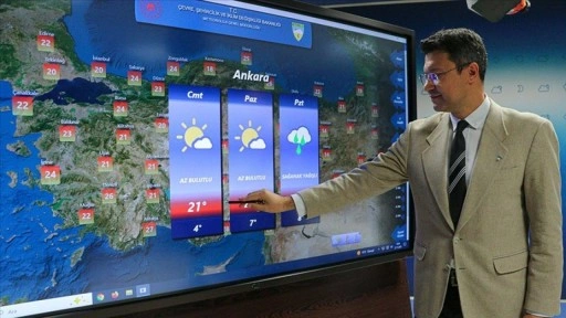 Hafta sonu yurt genelinde hava bulutlu olacak