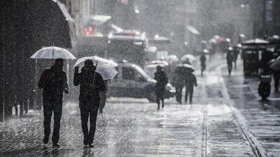 Hafta sonu yurt genelinde yağışlı hava etkisini s&uuml;rd&uuml;recek