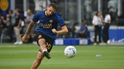 Hakan &Ccedil;alhanoğlu'nun gol attığı ma&ccedil;ta Inter, Serie A'da sezona galibiyetle başladı