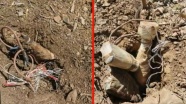 Hakkari&#039;de terör örgütü PKK&#039;ya ait 20 el yapımı patlayıcı imha edildi