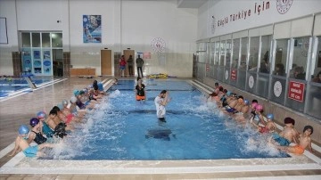 Hakkari'de 5 bin çocuğa yüzme eğitimi verilecek