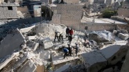 Halep'e yönelik yoğun bombardıman devam ediyor