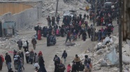 Halepli siviller tahliye edilmeyi bekliyor