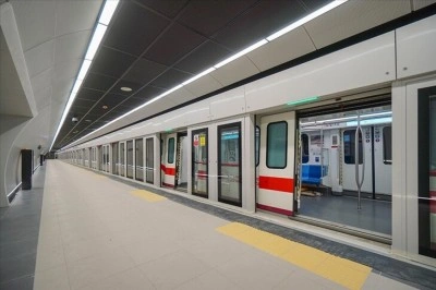 Halkalı-Arnavutk&ouml;y Metro Hattı bir g&uuml;nde 10 binden fazla yolcuya hizmet verdi