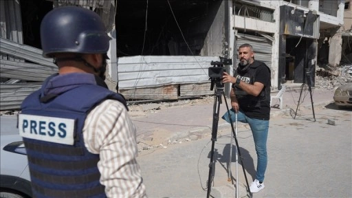 Hamas: Filistinli gazetecilerin rol&uuml; İsrail'in kurşunlarından daha g&uuml;&ccedil;l&uuml;