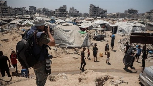 Hamas: İsrail'in gazetecilerin Gazze'ye girişini yasaklaması, suçlarını örtbas etmeyi amaç