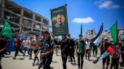 Hamas, Kassam Tugayları liderlerinden Muhammed Avde'nin Gazze'deki İsrail saldırısında &ouml;ld