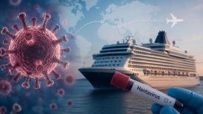 Hantavir&uuml;s vakası g&ouml;r&uuml;len gemideki 3 T&uuml;rk vatandaşı yarın T&uuml;rkiye'ye getirilecek