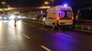 Haramidere'de metrobüs kazası: Yaralılar var