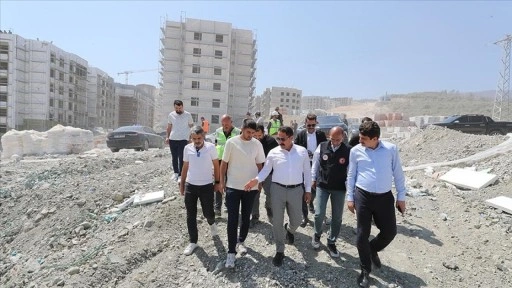 Hatay Antakya'da 2 bin 643 afet konutunun yapımı devam ediyor
