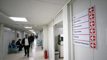 Hatay'da kurulan Kocaeli Hastanesi 12 bin 500 afetzedenin yarasını sardı