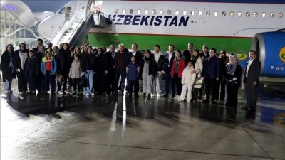Hataylı 160 depremzede, Cumhurbaşkanı Mirziyoyev'in davetiyle &Ouml;zbekistan'a geldi