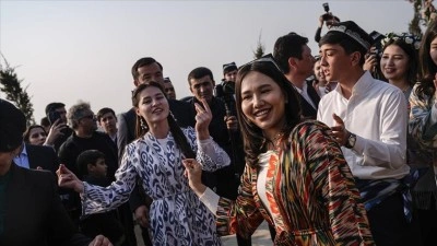 Hataylı depremzedeler, &Ouml;zbekistan'da Nevruz Bayramı kutlamalarına katıldı