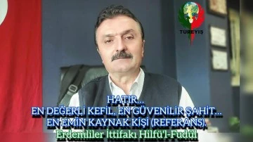 Hatır&hellip; En değerli kefil, en g&uuml;venilir şahit&hellip; En emin kaynak kişi (Referans) -E. Yarbay Halil Mert yazdı-