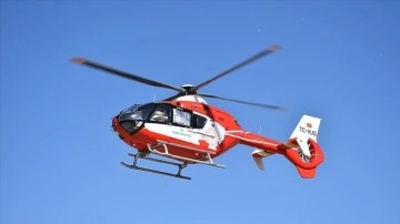 Hava ambulansları arife gününden itibaren 126 acil vaka için havalandı
