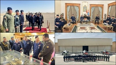 Hava Kuvvetleri Komutanı Orgeneral Kadıoğlu, Mısır'da mevkidaşı T&uuml;mgeneral Saqr ile g&ouml;r&uuml;şt&uuml;