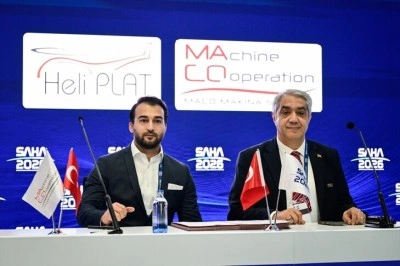 Hava taşımacılığına katkı sağlayacak s&ouml;zleşmenin imzaları SAHA 2026'da atıldı