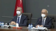 Hazine ve Maliye Bakanı Elvan ile Adalet Bakanı Gül, MÜSİAD yönetimiyle bir araya geldi