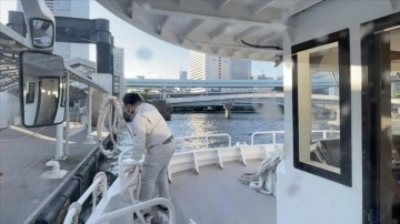 Hidrojen yakıtlı feribot "Hydro BINGO" Tokyo Körfezi'nde test sürüşü yaptı