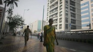 Hindistan'da banka çalışanları greve gitti