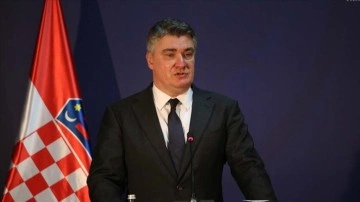 Hırvatistan Cumhurbaşkanı Milanovic'ten Bosna Hersek'teki krizin çözümüne destek