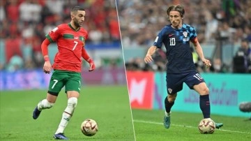 Hırvatistan ile Fas, Dünya Kupası'nda üçüncülük için karşı karşıya