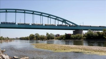 Hırvatistan'da Sava Nehri'nin su seviyesinde düşüş gözlendi