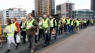 Hollanda&#039;da &#039;sarı yelekliler&#039; protestosu