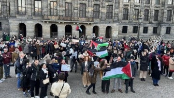 Hollanda'da insan hakları kuruluşlarından, "Gazze'de ateşkes" çağrısı