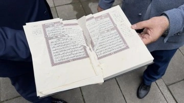 Hollanda’da ırkçı PEGIDA hareketi liderinin yırttığı Kur’an-ı Kerim teslim alındı