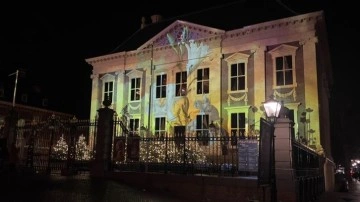 Hollanda'nın Lahey kentinde şehri anlatan "ışık festivali" düzenlendi