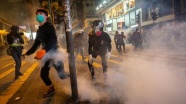 Hong Kong'da protestolar Noel tatilinde de devam etti