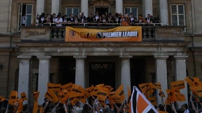Hull City, Premier Lig'e &ccedil;ıkmasını taraftarlarıyla kutladı