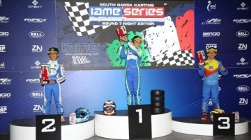 IAME İtalya Serisi'nde İskender Zülfikari, kategorisinde birinci oldu