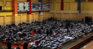 İBB evsiz vatandaşları spor salonunda topladı