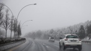 İç Anadolu'da kar yağışı etkili oldu