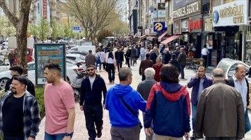 İç Anadolu'da Ramazan Bayramı öncesi alışveriş yoğunluğu yaşandı