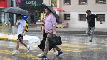 İç Ege için yerel şiddetli yağış uyarısı