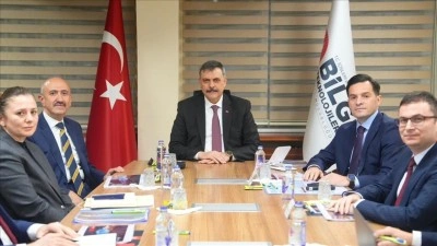 İ&ccedil;işleri Bakanı &Ccedil;ift&ccedil;i, Bilgi Teknolojileri Genel M&uuml;d&uuml;rl&uuml;ğ&uuml;n&uuml; ziyaret etti