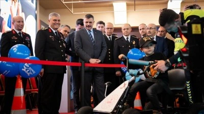 İ&ccedil;işleri Bakanı &Ccedil;ift&ccedil;i "K&uuml;lliye'de Ramazan" etkinlik alanını ziyaret etti