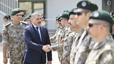 İ&ccedil;işleri Bakanı &Ccedil;ift&ccedil;i, &Ouml;zel Harekat Başkanlığını ziyaret etti