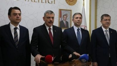 İ&ccedil;işleri Bakanı &Ccedil;ift&ccedil;i, Tokat'ta sağanak ve taşkın riskine karşı alınan tedbirleri değerlendirdi
